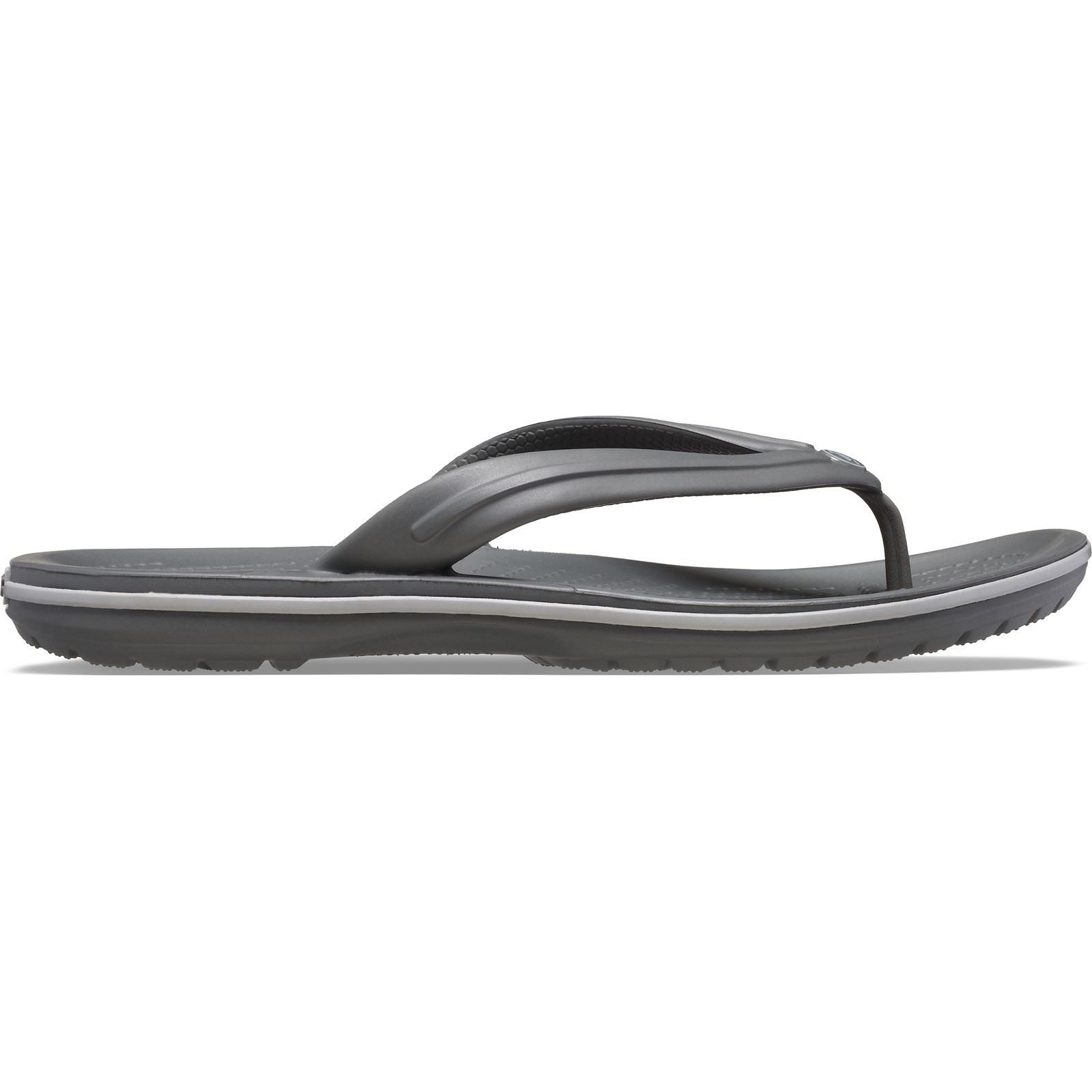 Crocs Crocband Thermoplastic Slate Grey/Smoke Flip Flops