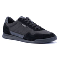 Boss Titanium Men's Black Sneakers