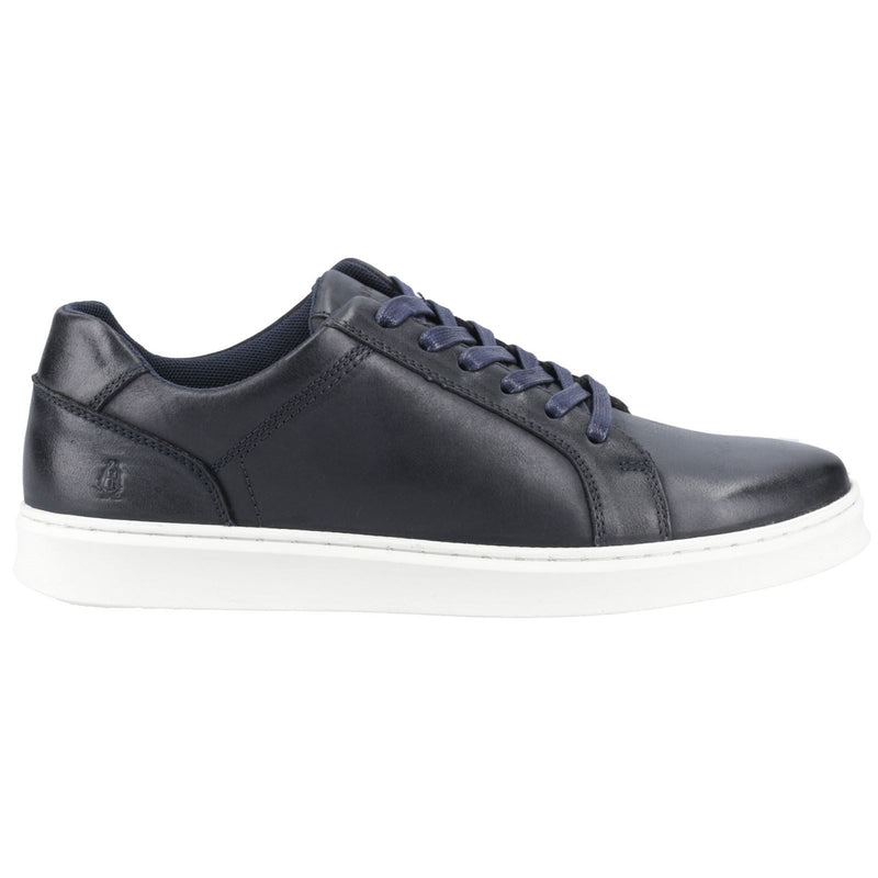 Hush Puppies Madden Leather Men's Navy Sneakers