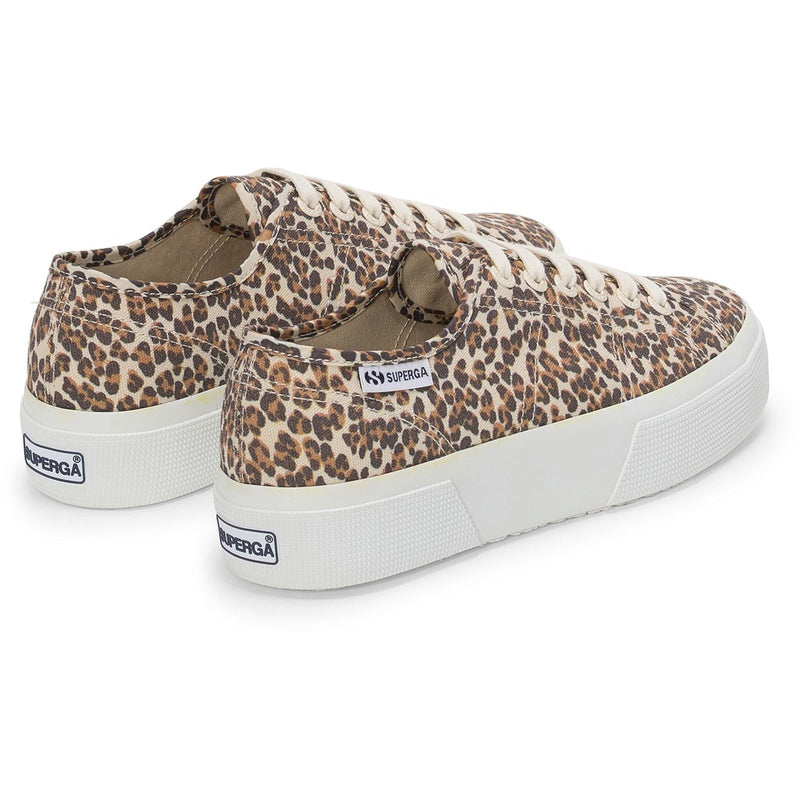 Superga 2740 Leopard Print Canvas Women's Leopard Sneakers