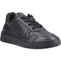 Hush Puppies Dougie Leather Boys's Black Sneakers