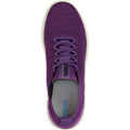 Geox D Spherica A Leather Women's Purple Sneakers