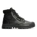 Palladium Pampa HI Snow Warm Leather Women's Black Boots
