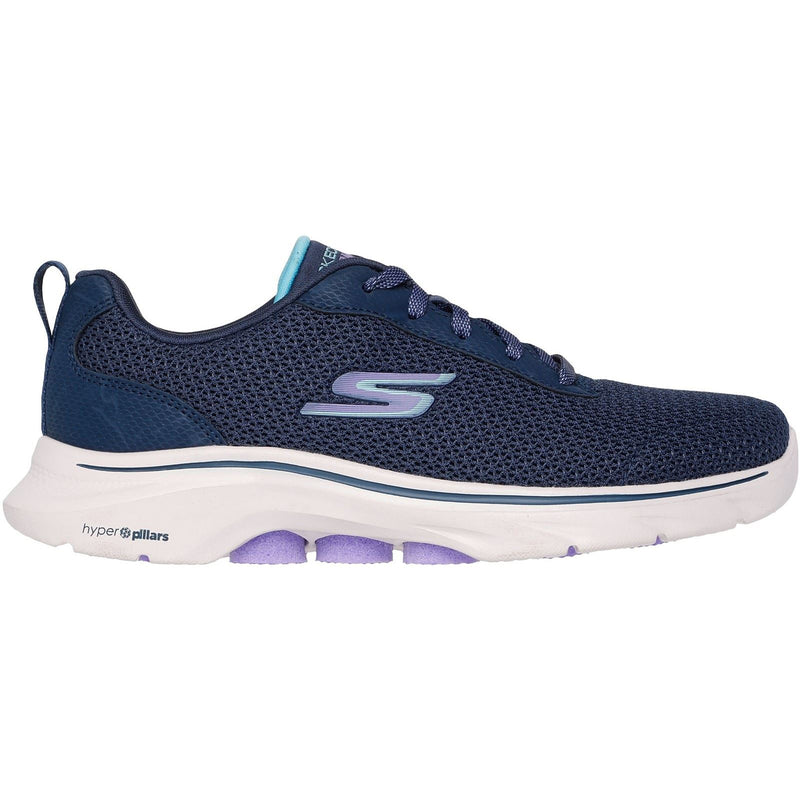 Skechers Go Walk 7 Kaylor Synthetic Women's Navy/Purple Sneakers