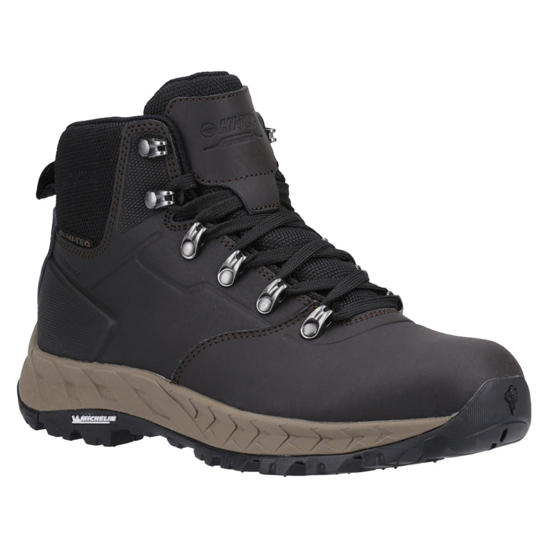 Hi-Tec Altitude VII WP Leather/Synthetic Men's Chocolate Hiking Boots