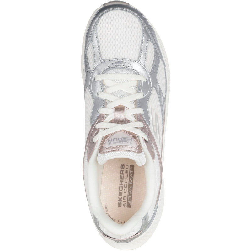 Skechers GO RUN Consistent 2.0 Volt Leather Women's Off White Sneakers