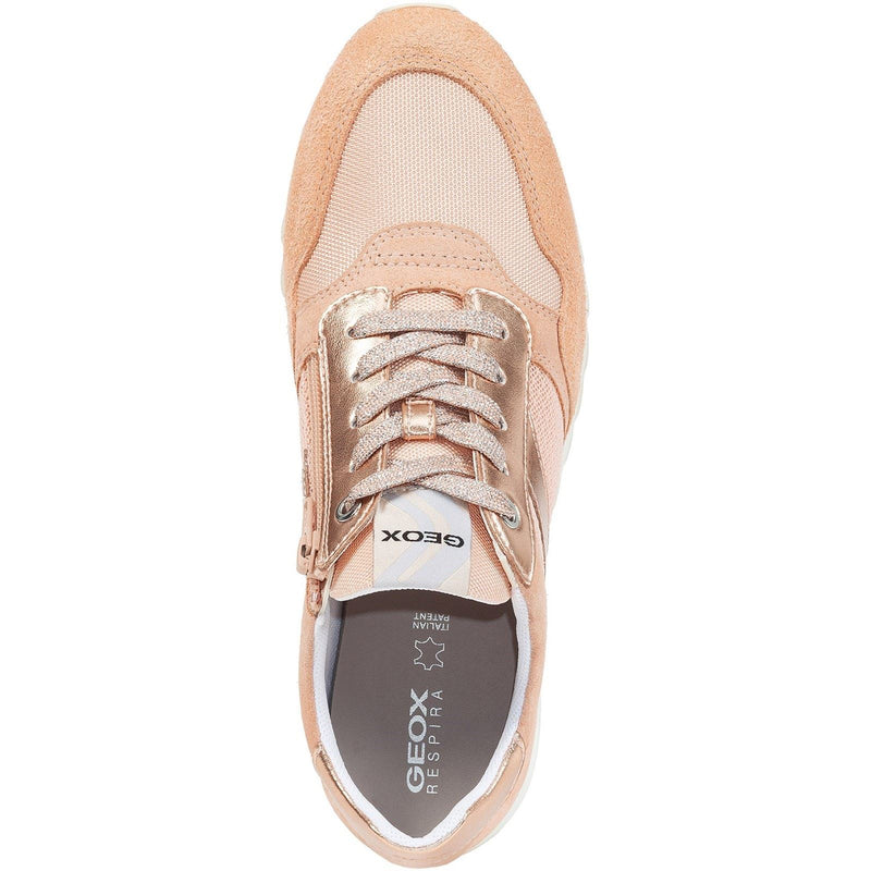 Geox Tabelya 0 Women's Peach Sneakers