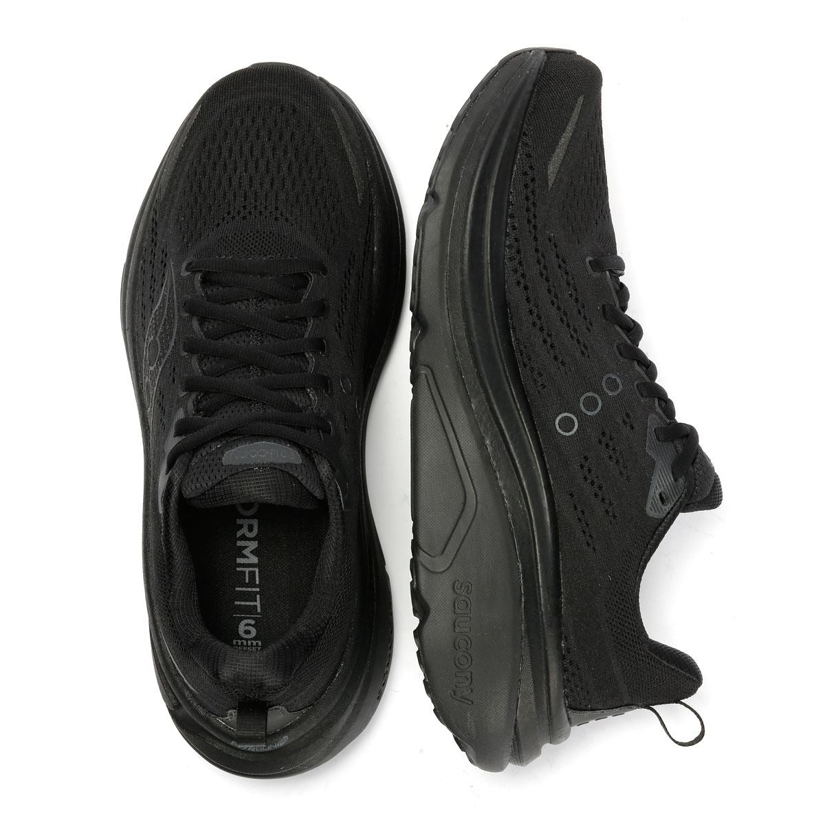 Saucony Hurricane 25 Men's Triple Black Sneakers