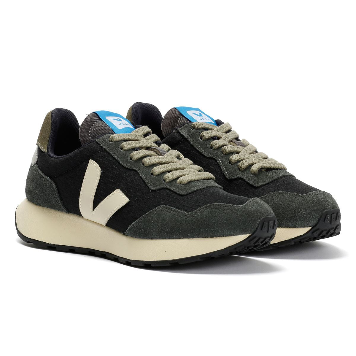 Veja Paulistana Women's Black Pierre Sneakers