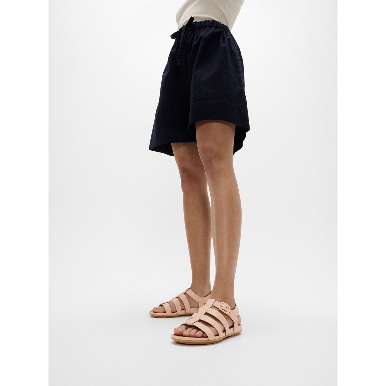 Fitflop Gracie Fisherman Leather Women's Sandy Beige Sandals