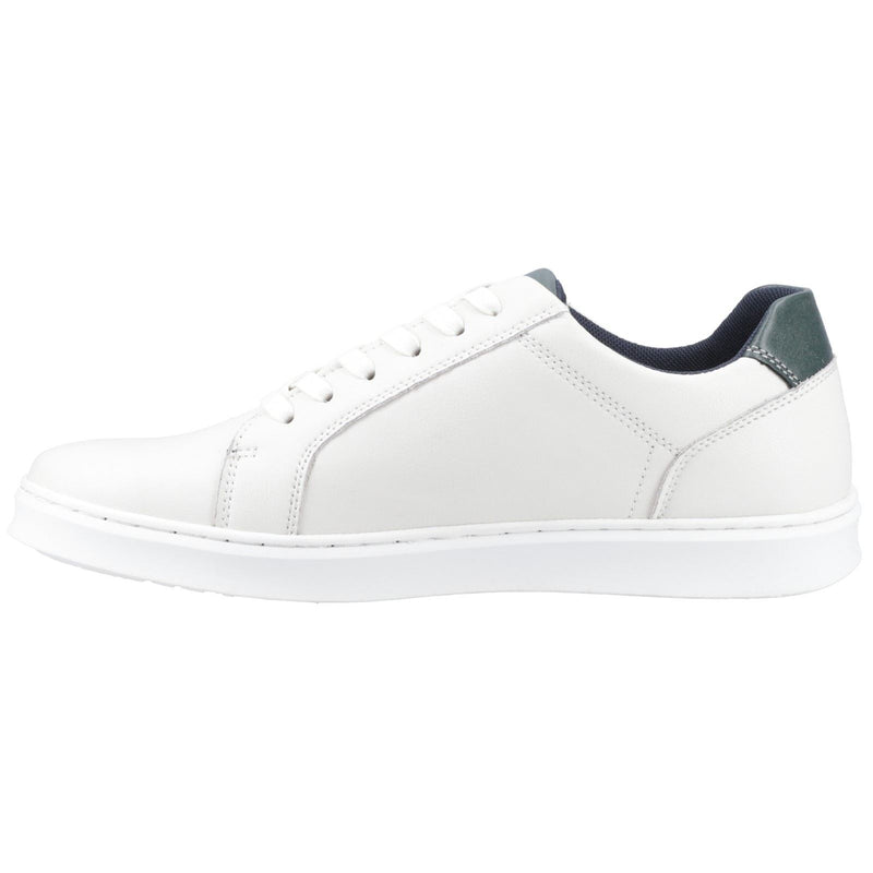 Hush Puppies Madden Leather Men's White Sneakers