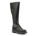 Blowfish Malibu Virtue 2 Faux Leather Women's Black Boots