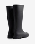 Hunter Downpour Tall Rubber Women's Black Wellington Boots