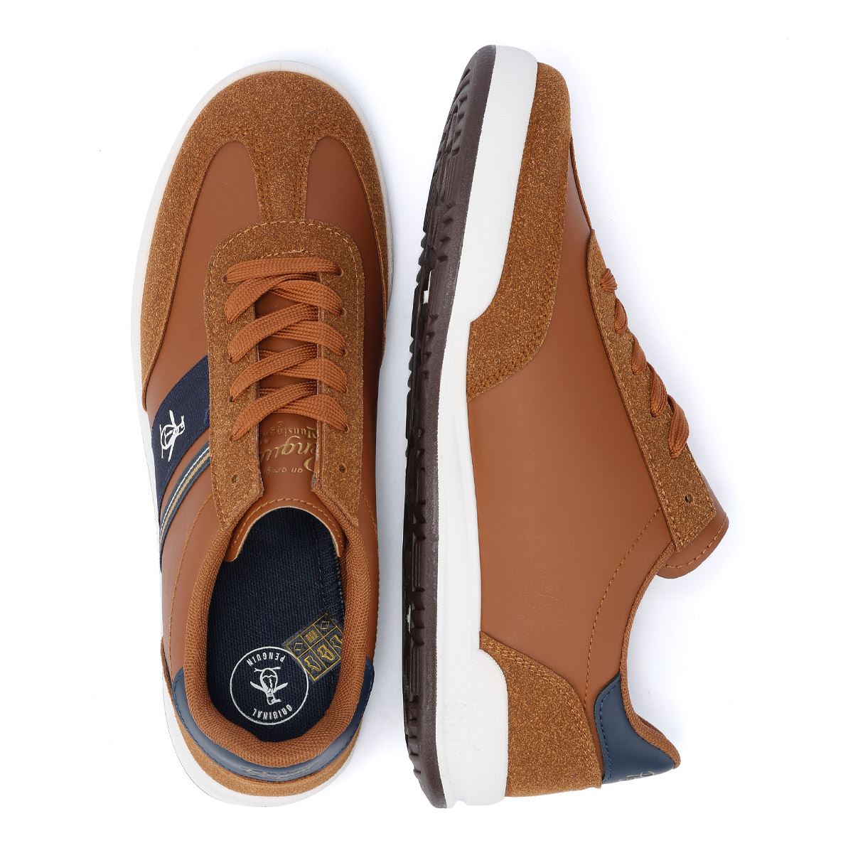 Penguin Gaz Men's Tan Sneakers