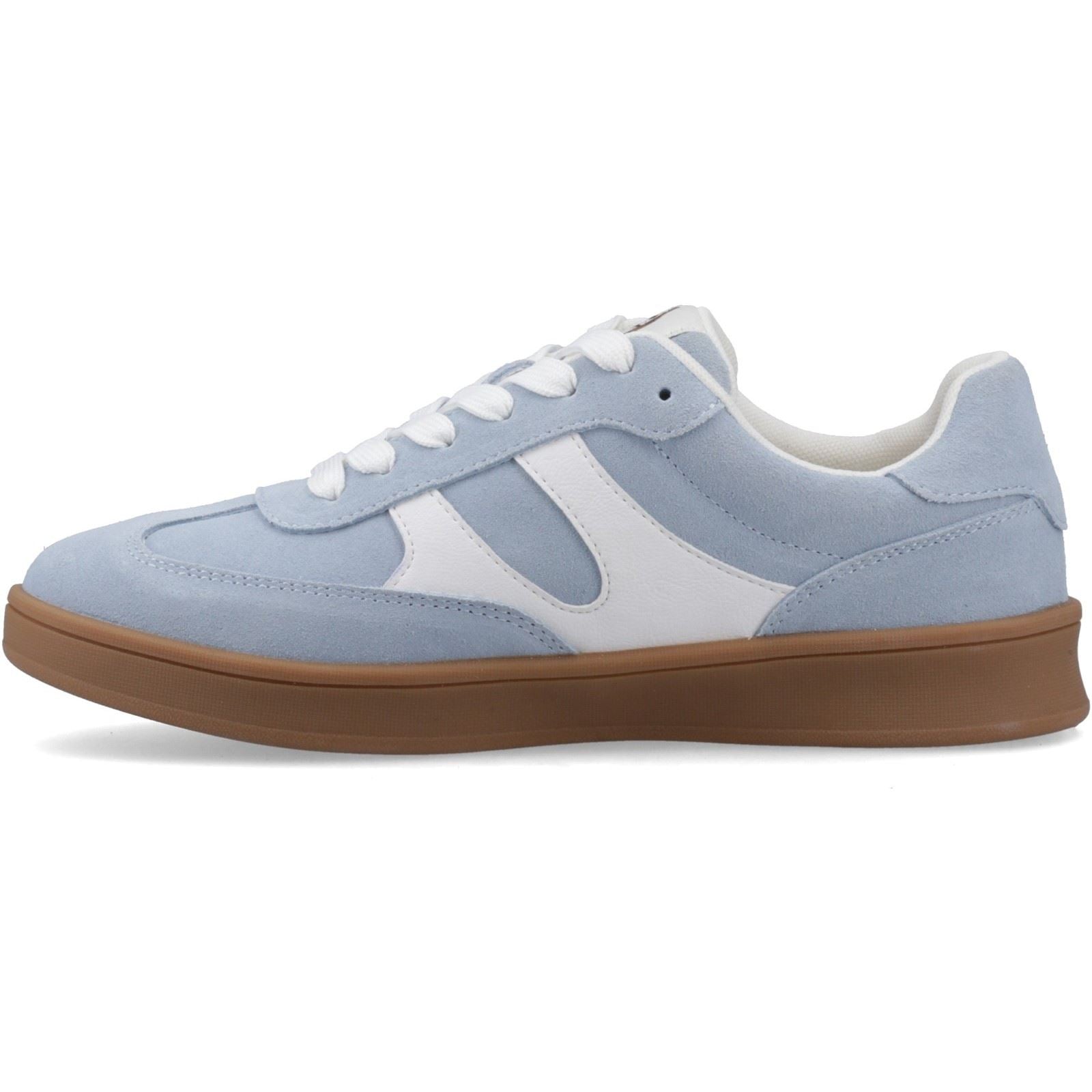 Hush Puppies Maura Suede Women's Blue Sneakers