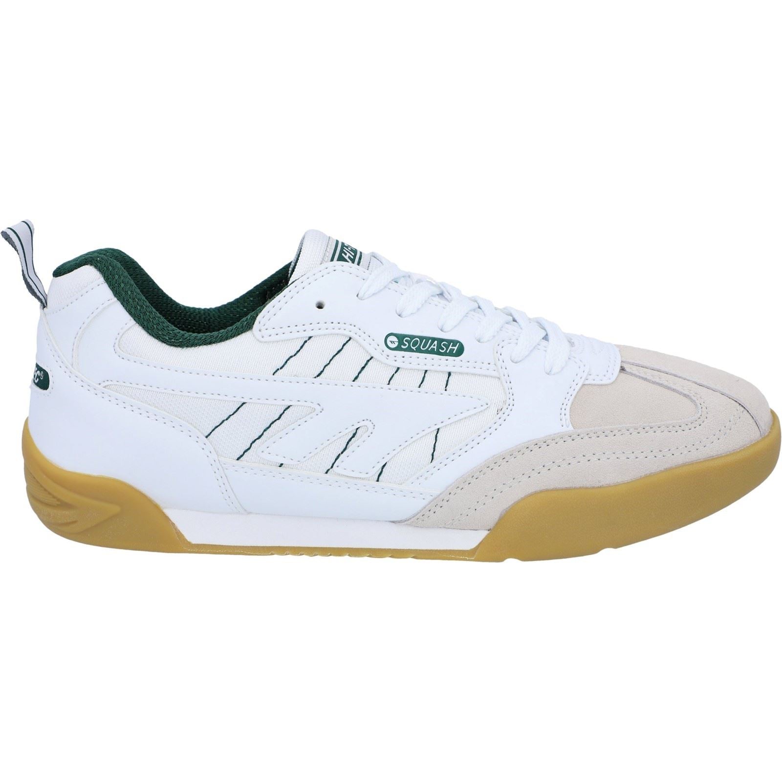 Hi-Tec Squash Textile White Trainers