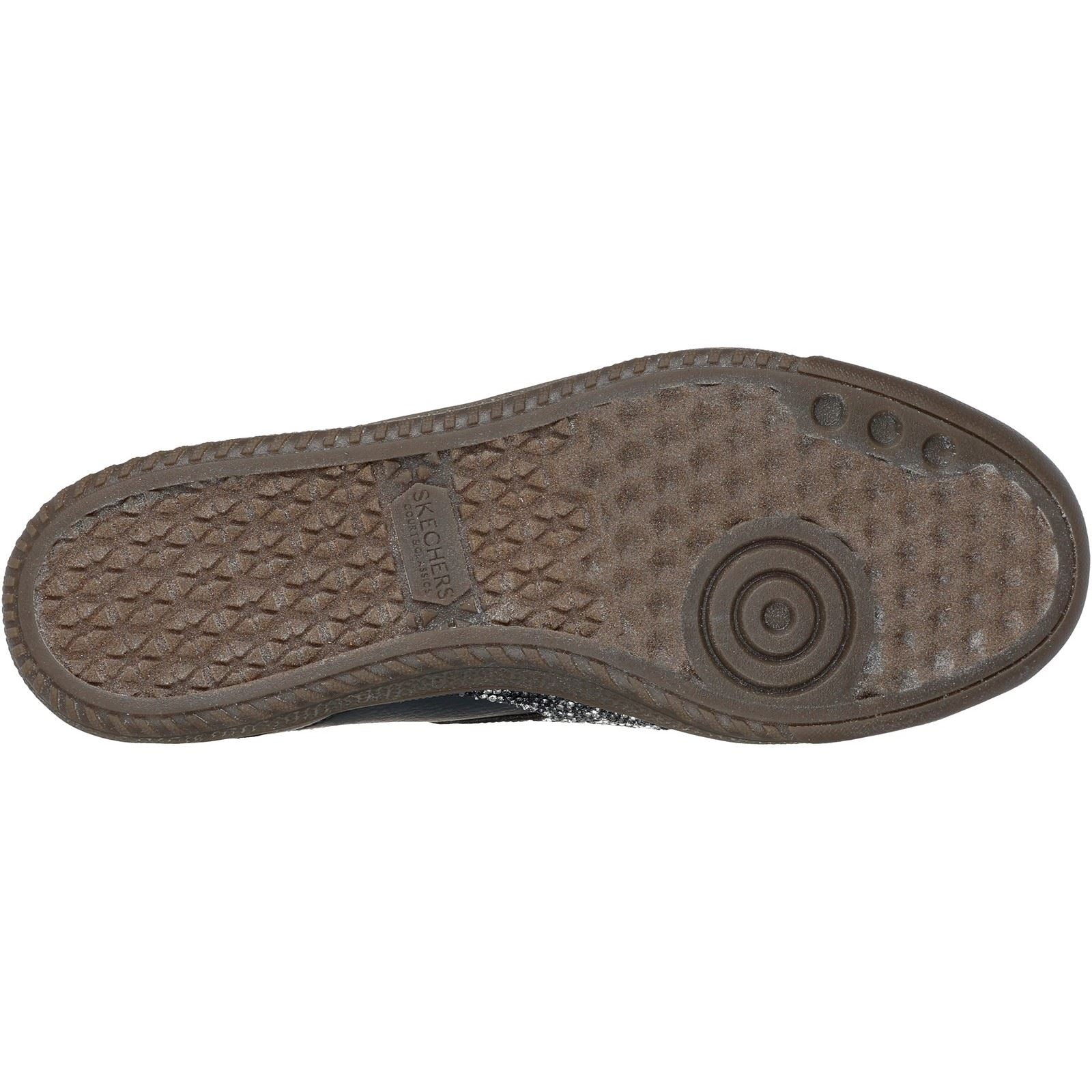 Skechers Hotshot Shimmering Spots Women's Black/White Sneakers