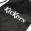 Kickers School PE Polyester Black Drawstring Bag