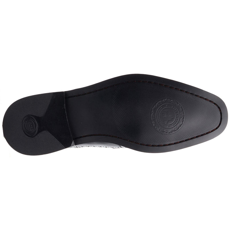 Base London Havisham Leather Men's Black Brogues Shoes