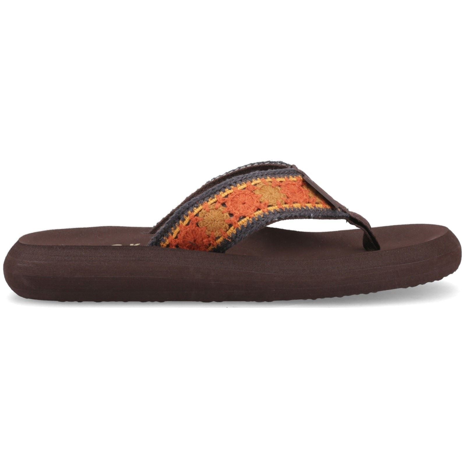Rocket Dog Spotlight Marlow Textile Men's Brown/Multi Trainers