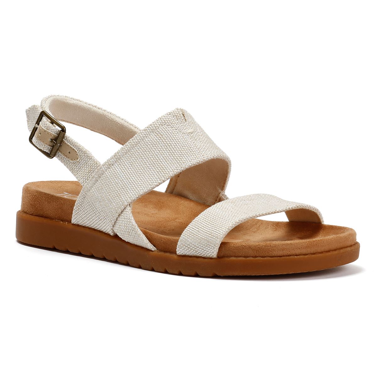 TOMS Marin Slingback Textile Women's Natural Sandals