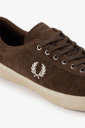 Fred Perry Tennis Shoe Suede Men's Tobacco/Ice Cream Sneakers