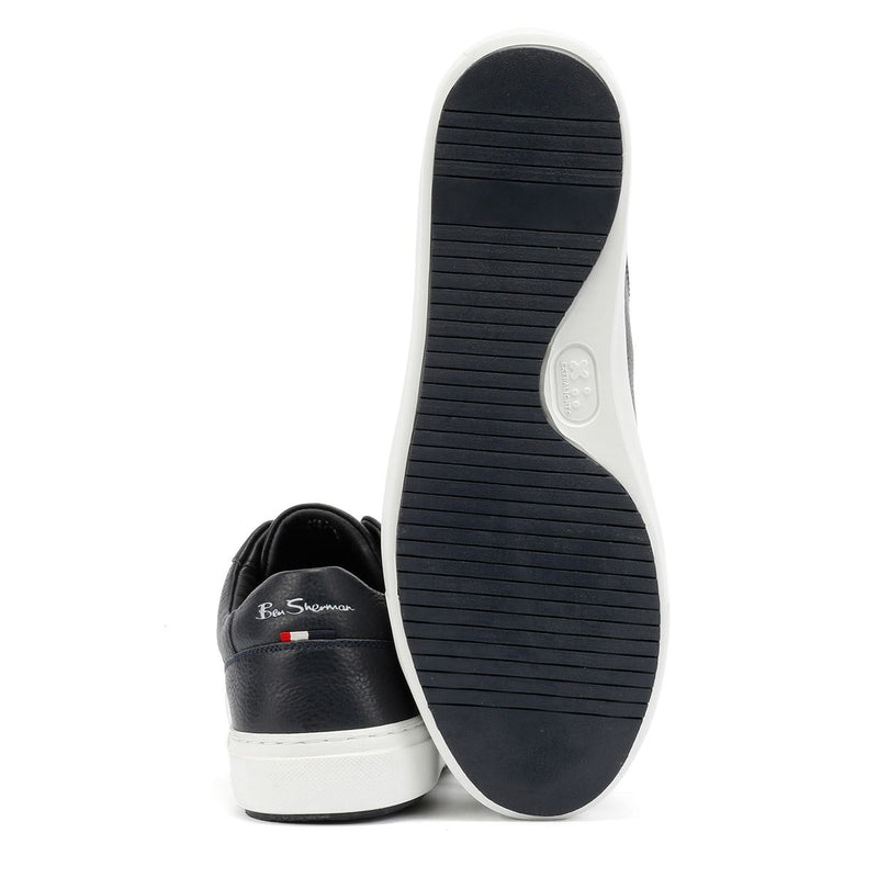 Ben Sherman Ace Cupsole Leather Men's Navy Trainers