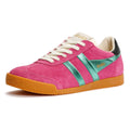 Gola Elan Glitz Suede Women's Fuchsia/Emerald/Black Sneakers