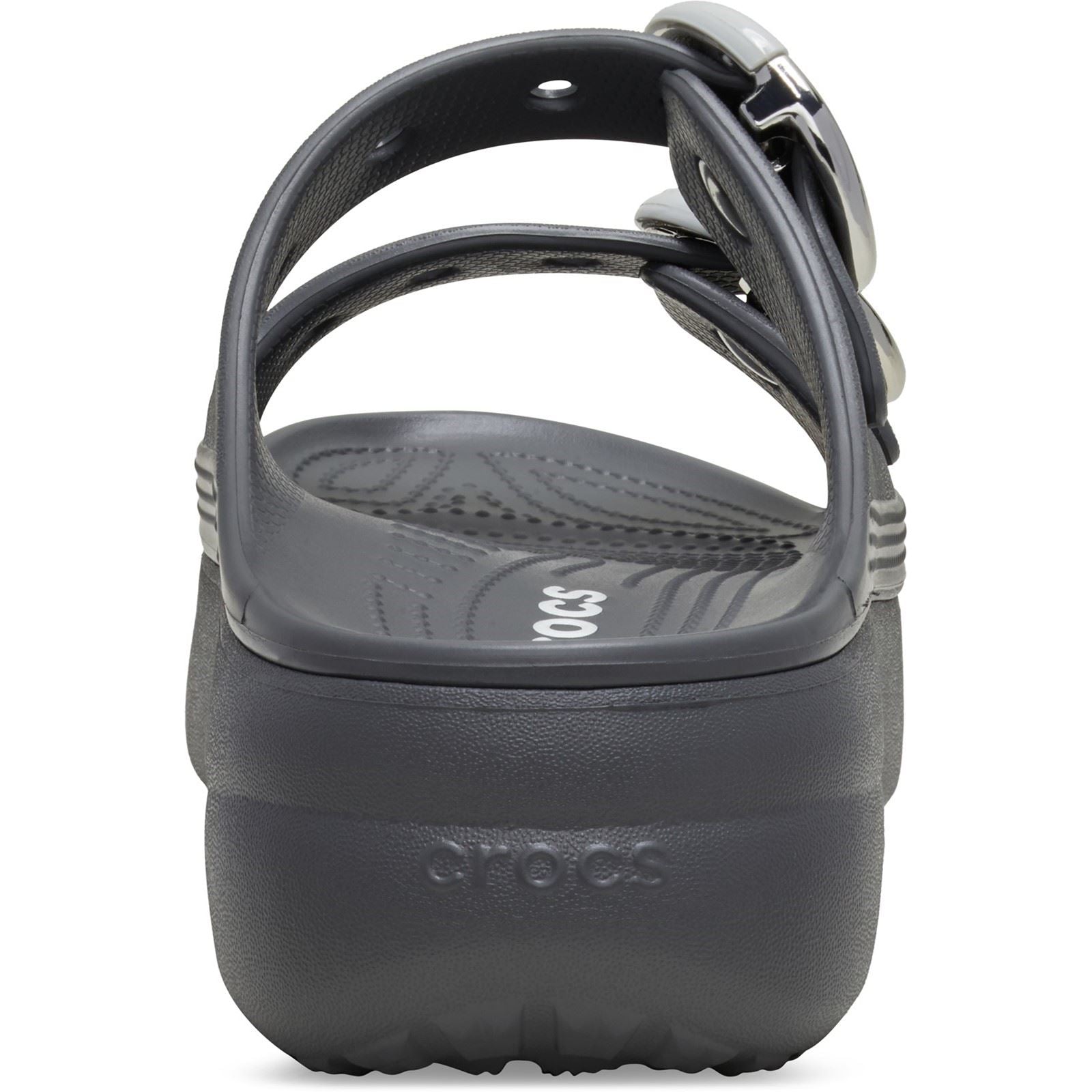 Crocs Saturday Platform Buckle EVA Women's Carbon Sandals