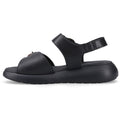 Hush Puppies Alison Leather Women's Black Sandals