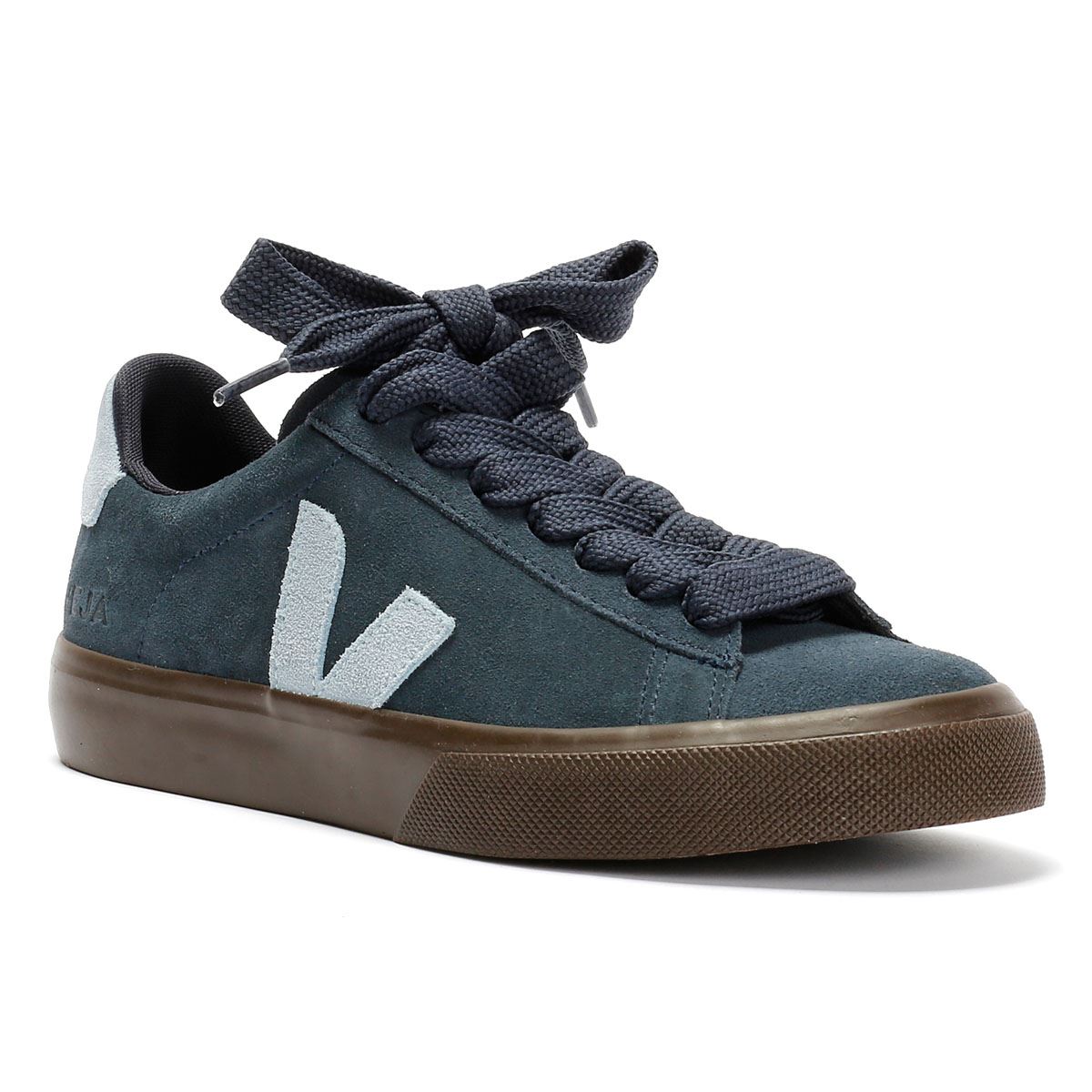 Veja Campo Suede Women's Nautico Steel Eagle Sneakers