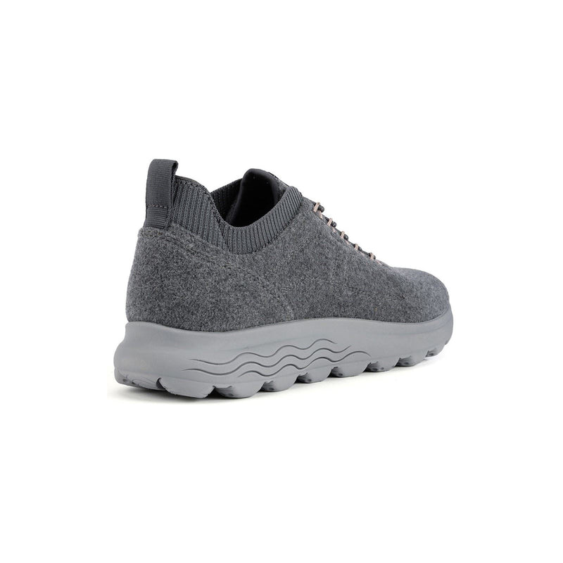 Geox D Spherica A Wool Blend Women's Anthracite Sneakers