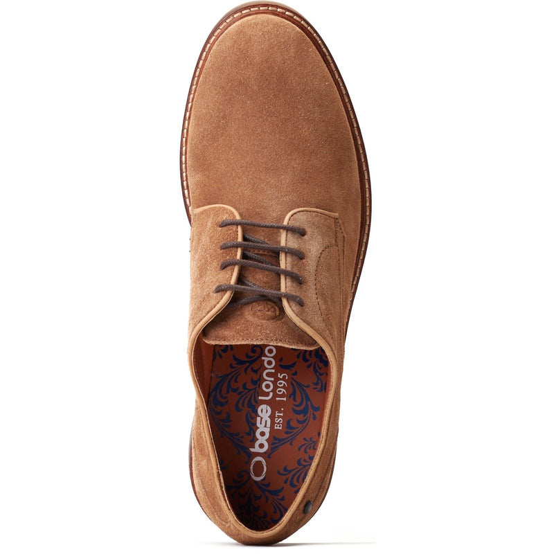 Base London Mawley Leather Men's Ginger Oxford Shoes