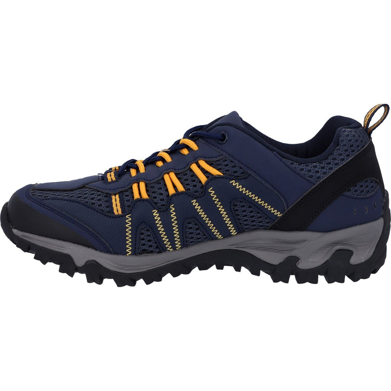 Hi-Tec Jaguar Synthetic Men's Navy/Yellow Hiking Boots