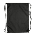 Kickers School PE Polyester Black Drawstring Bag
