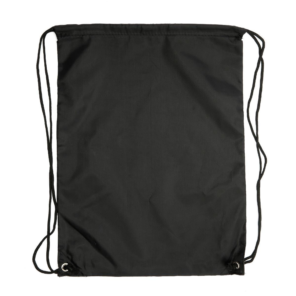 Kickers School PE Polyester Black Drawstring Bag