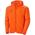 Helly Hansen Workwear Heritage Pile Hoodie Men's Orange Fleece Jacket