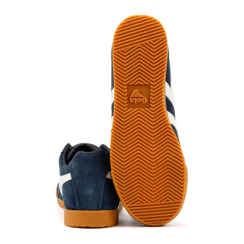 Gola Harrier Suede Women's Navy/White Sneakers