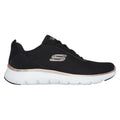 Skechers Flex Appeal 5.0 Uptake Textile Women's Black/Rose Gold Sneakers