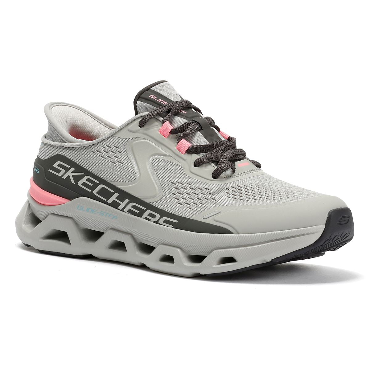 Skechers Slip-Ins Glide Step Altus Mesh Women's Gray Sneakers