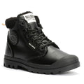 Palladium Pampa HI Snow Warm Leather Women's Black Boots