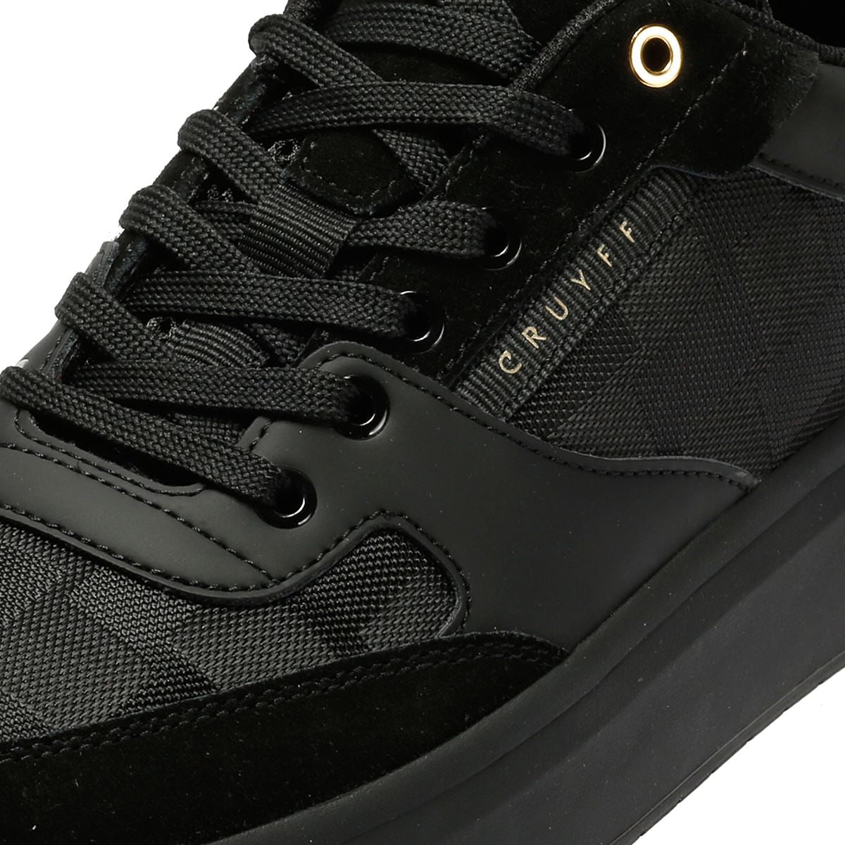 Cruyff Terra Court Men's Black/Gold Sneakers