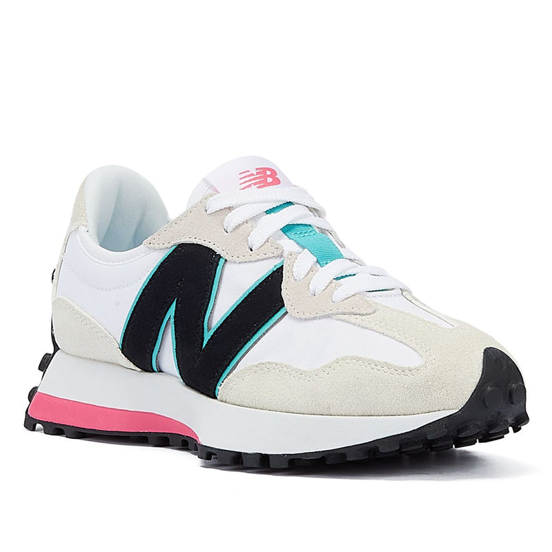 New Balance 327 Women's Pink/Teal Sneakers