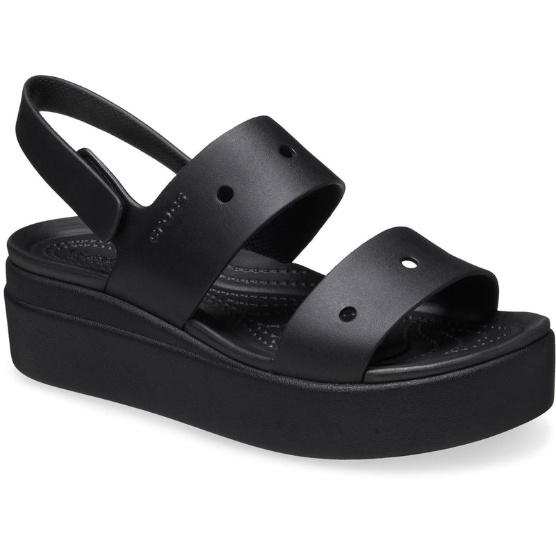 Crocs Brooklyn 4U Synthetic Women's Black Sandals