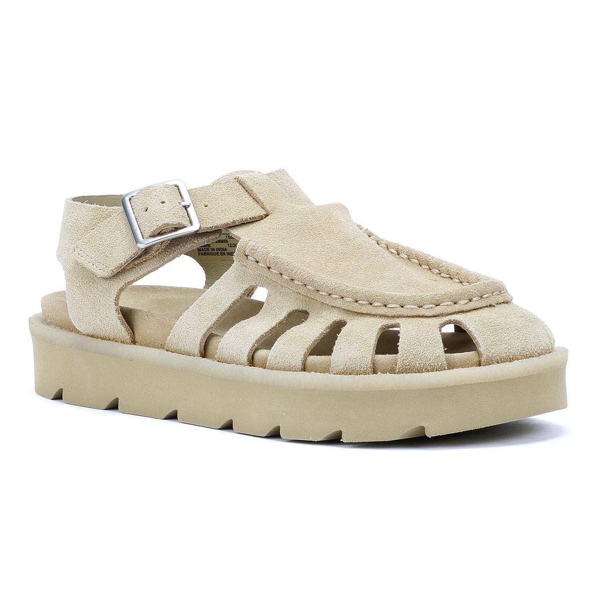 Clarks Originals Meadow Buckle Suede Women's Maple Sandals
