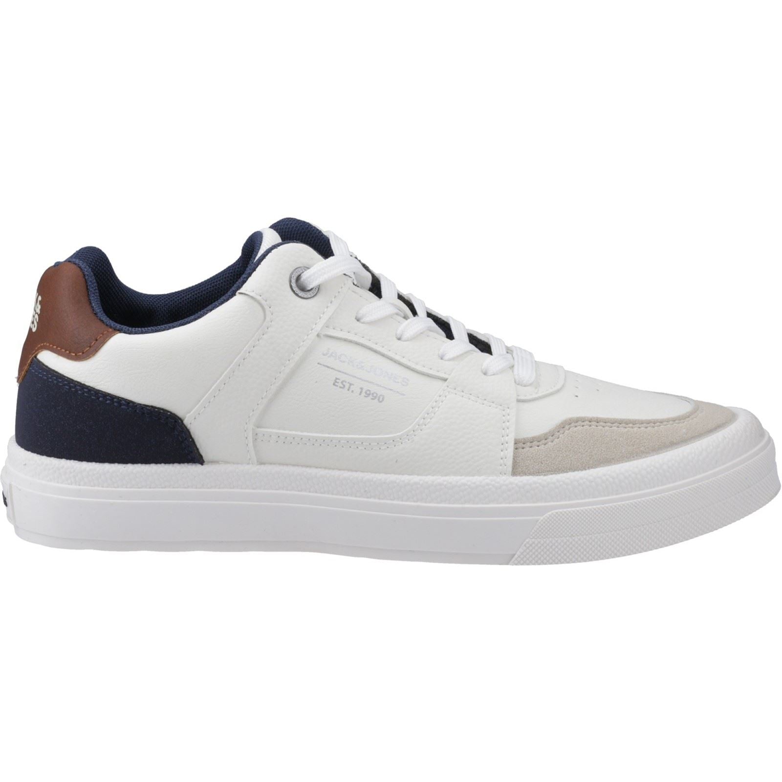 Jack & Jones Barton Combo Synthetic Men's White Sneakers