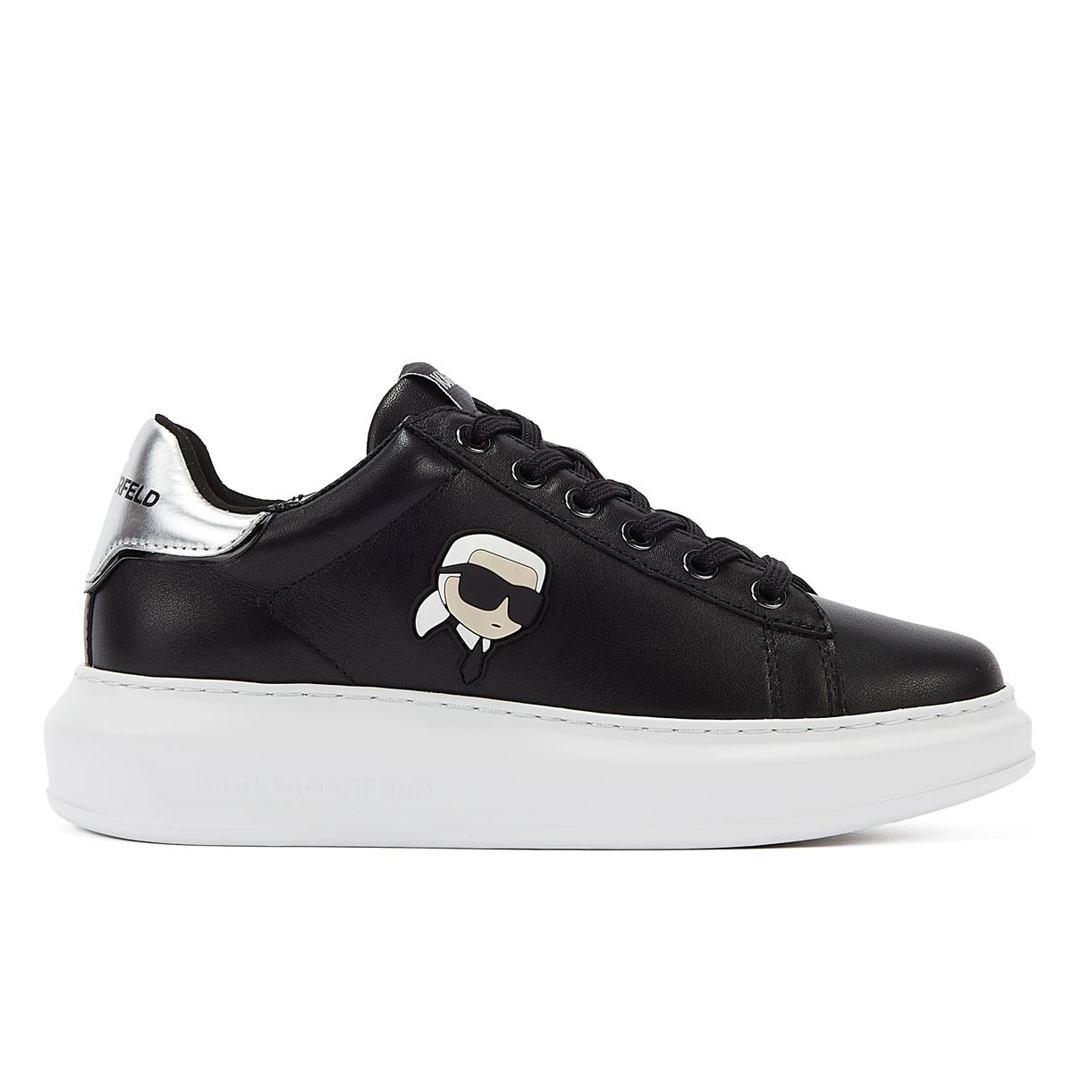 Karl Lagerfeld Kapri Karl NFT Lo Lace Women's Black Sneakers