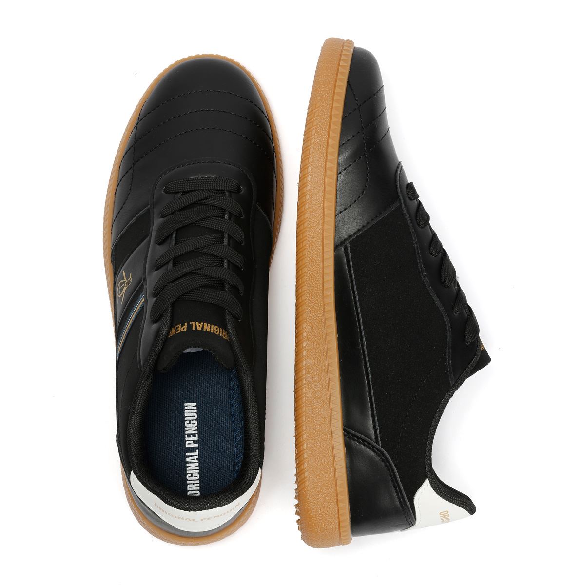 Penguin Striker Men's Black Sneakers