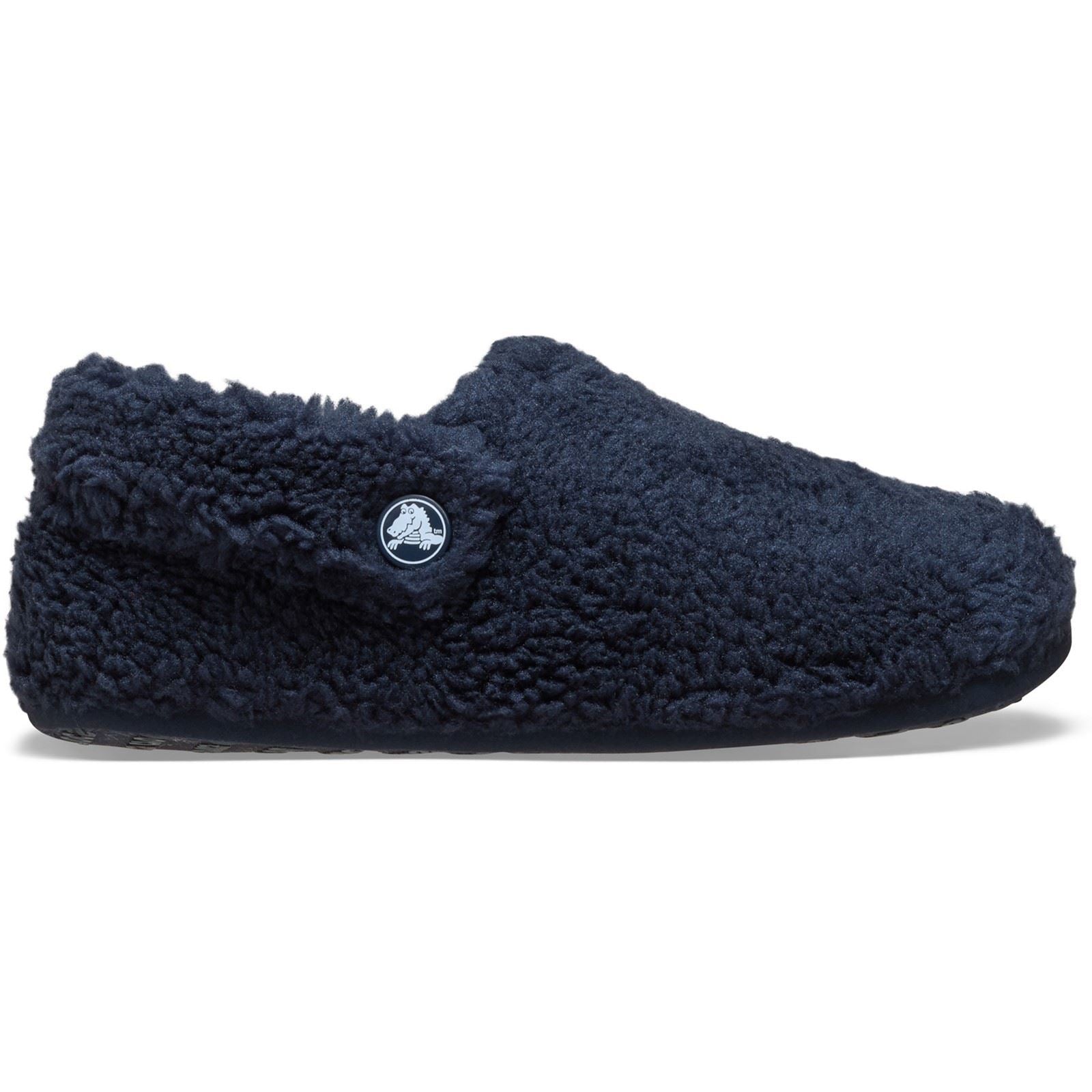 Crocs Classic Cozzzy Polyester Unisex Kid's Navy Slippers