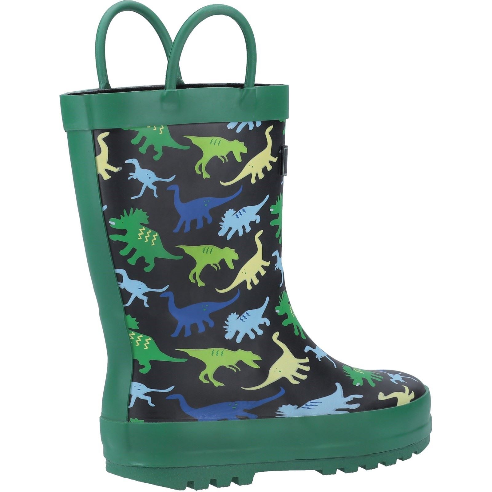 Cotswold Sprinkle Rubber Dinosaur Wellington Boots